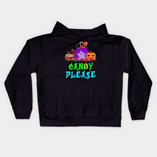 Halloween Candy Kids Hoodie